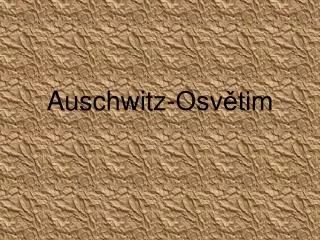 auschwitz osv tim