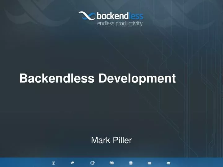 backendless development