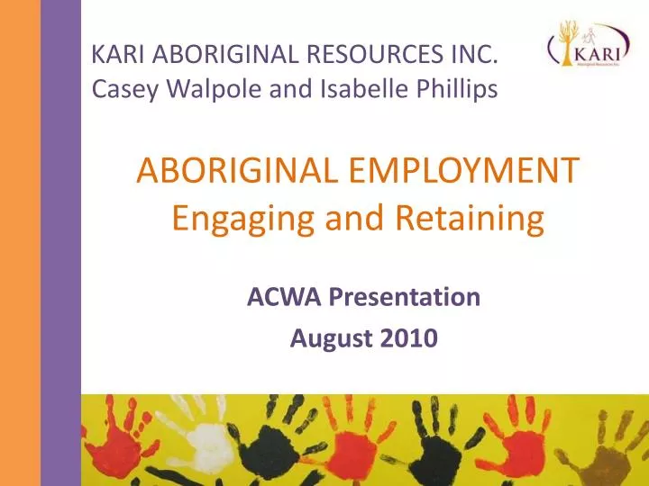aboriginal employment engaging and retaining
