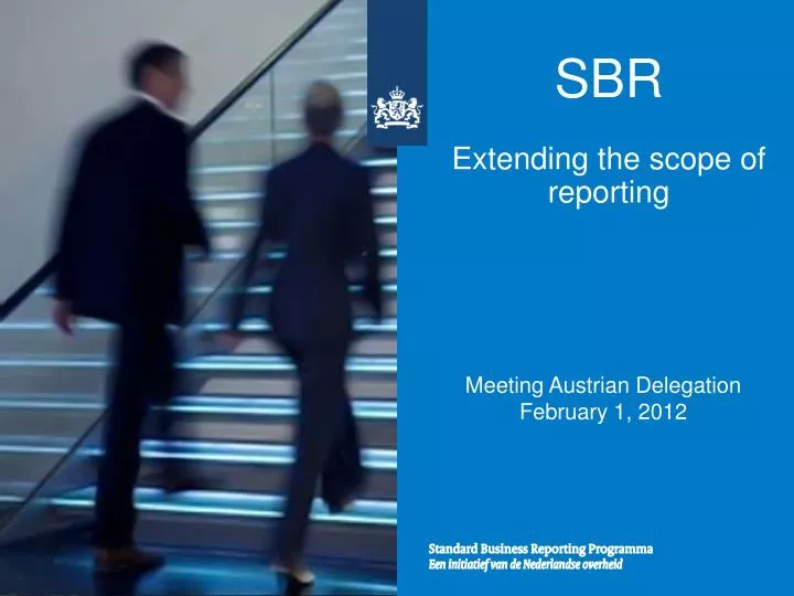 sbr extending the scope of reporting