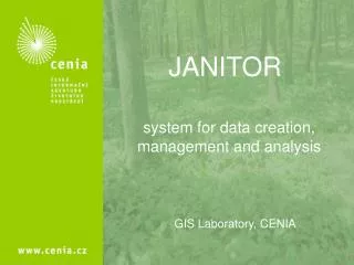 system for data creation, management and analysis