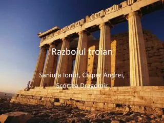 razboiul t roian