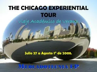 the chicago experiential tour