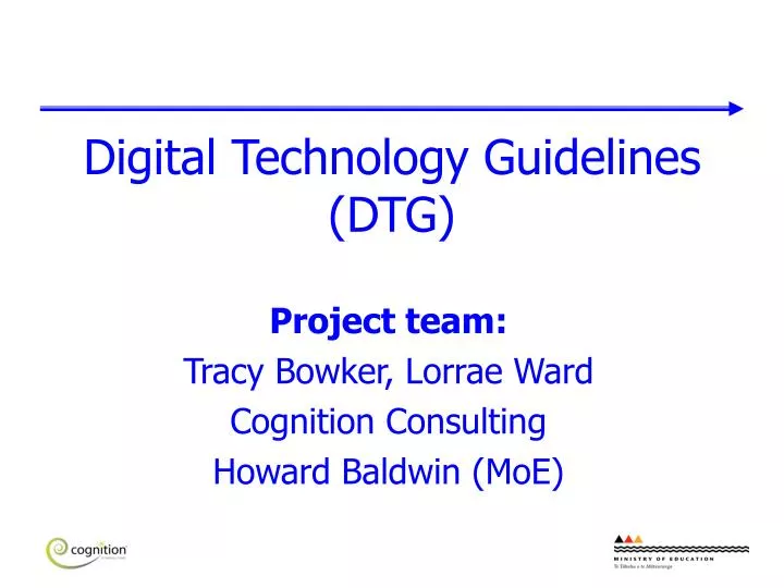 digital technology guidelines dtg