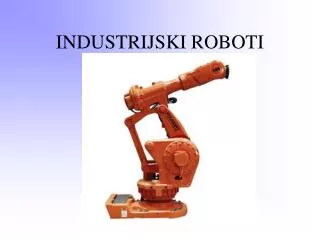 industrijski roboti
