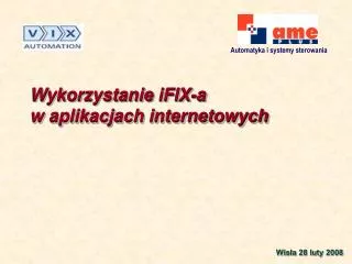 wykorzystanie ifix a w aplikacjach internetowych