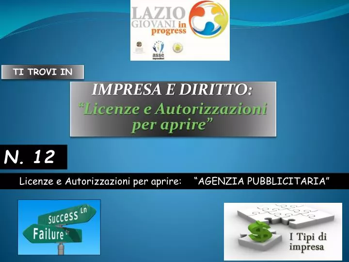 impresa e diritto licenze e autorizzazioni per aprire