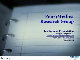 PsicoMedica Research Group