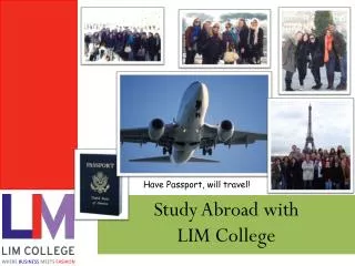 Study Abroad with LIM College