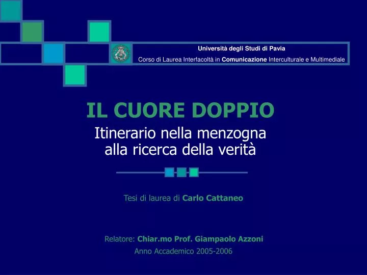 il cuore doppio itinerario nella menzogna alla ricerca della verit