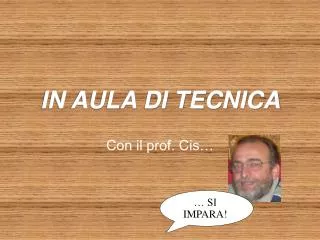 con il prof cis