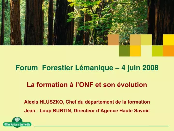 forum forestier l manique 4 juin 2008