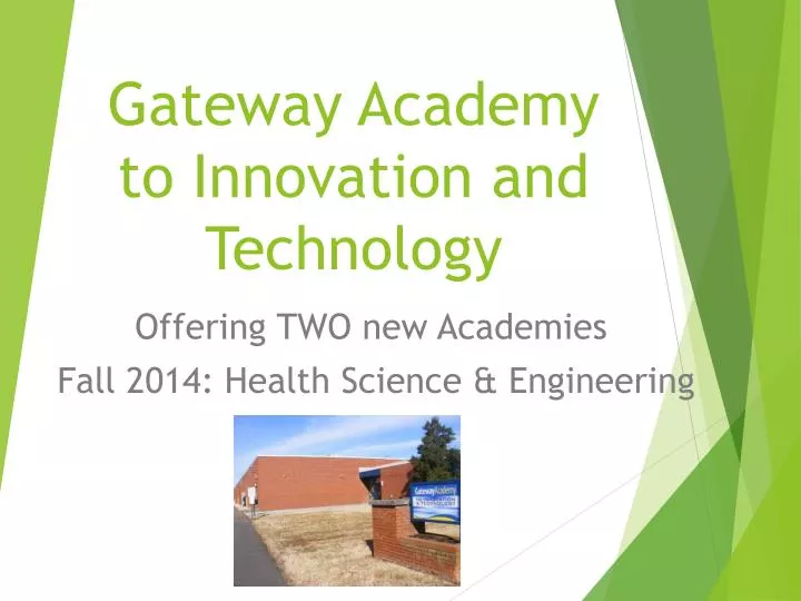 gateway academy to innovation and technology