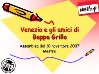 venezia e gli amici di beppe grillo