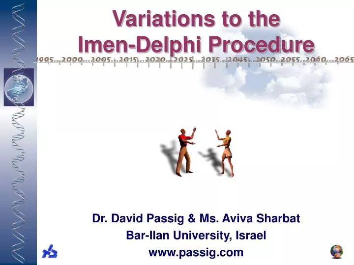 variations to the imen delphi procedure