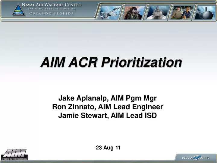 aim acr prioritization