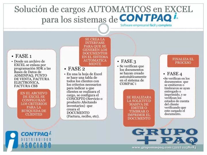 soluci n de cargos automaticos en excel para los sistemas de contpaqi