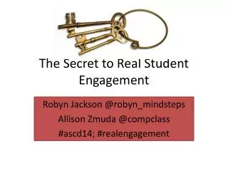 The Secret to Real Student Engagement
