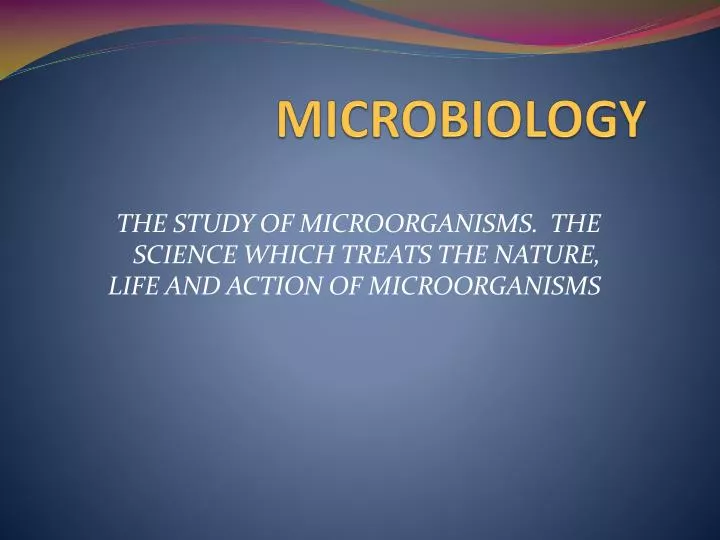 Ppt Microbiology Powerpoint Presentation Free Download Id2923809 8436