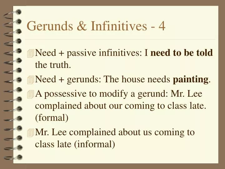 gerunds infinitives 4