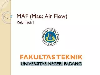 maf mass air flow