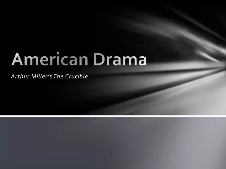 american drama