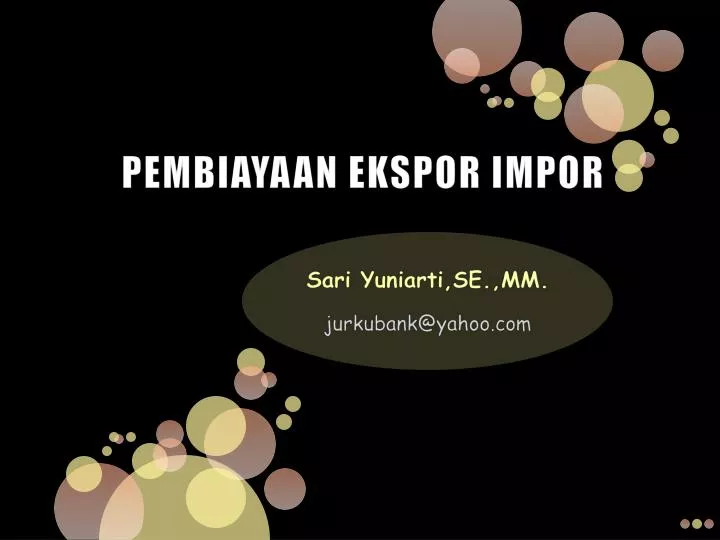 pembiayaan ekspor impor