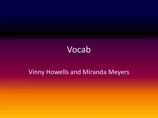 vocab