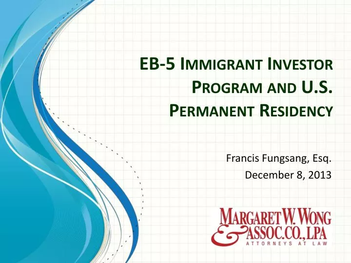 eb 5 immigrant investor program and u s permanent residency