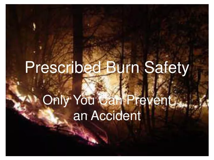 prescribed burn safety