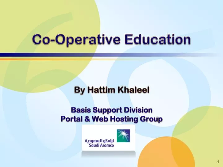 co operative education
