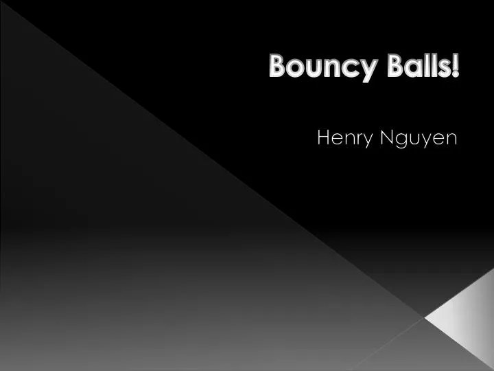 bouncy b alls