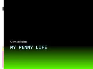 My Penny Life