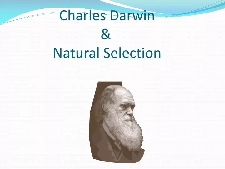 charles darwin natural selection