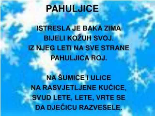 pahuljice