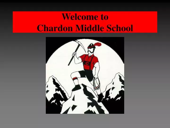 welcome to chardon middle school