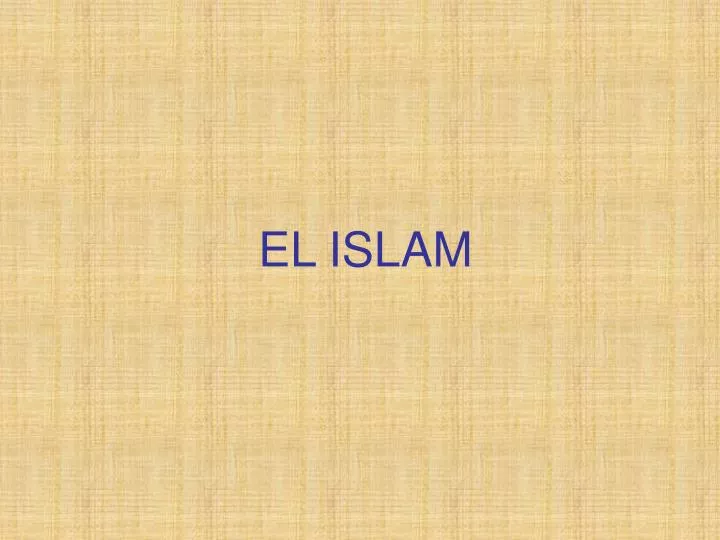 el islam