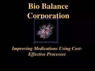 Bio Balance Corporation