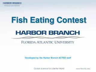 Fish Eating Contest