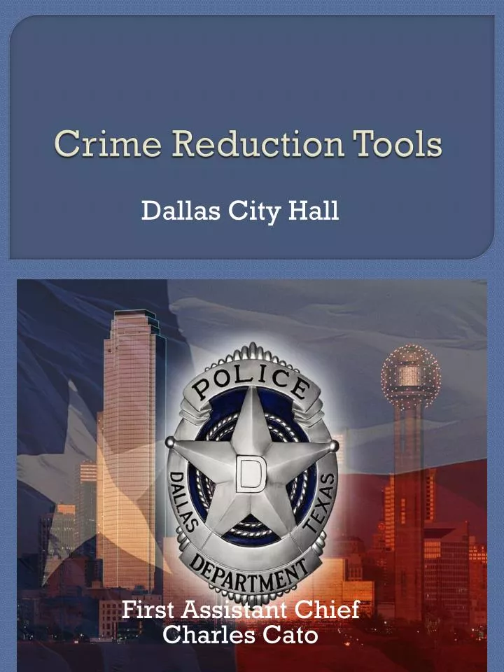 crime reduction tools