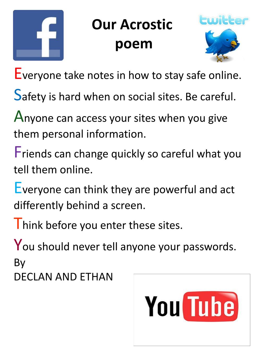 PPT - Our Acrostic poem PowerPoint Presentation, free download - ID:2924771