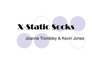 X-Static Socks