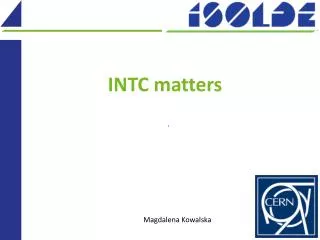 INTC matters