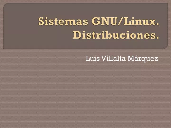 sistemas gnu linux distribuciones