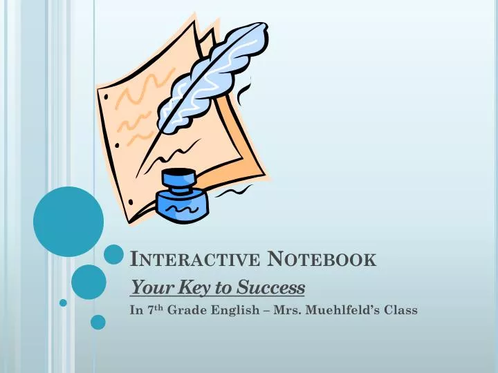 interactive notebook