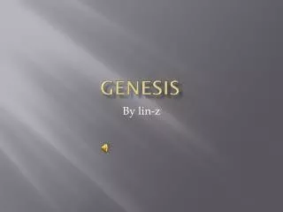 Genesis