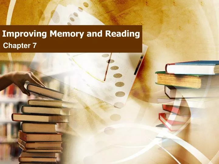 improving memory and reading