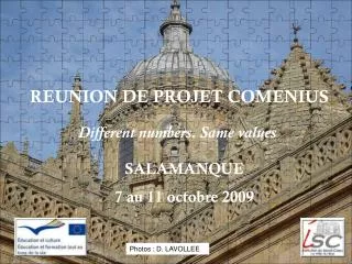 reunion de projet comenius