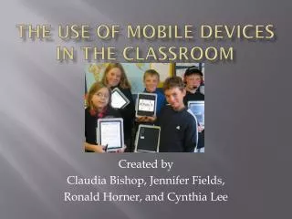 the use of mobile devices in the classroom