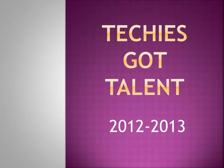 techies got talent